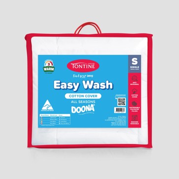 Tontine Find Your Snug Easy Wash Quilt - Single Bed