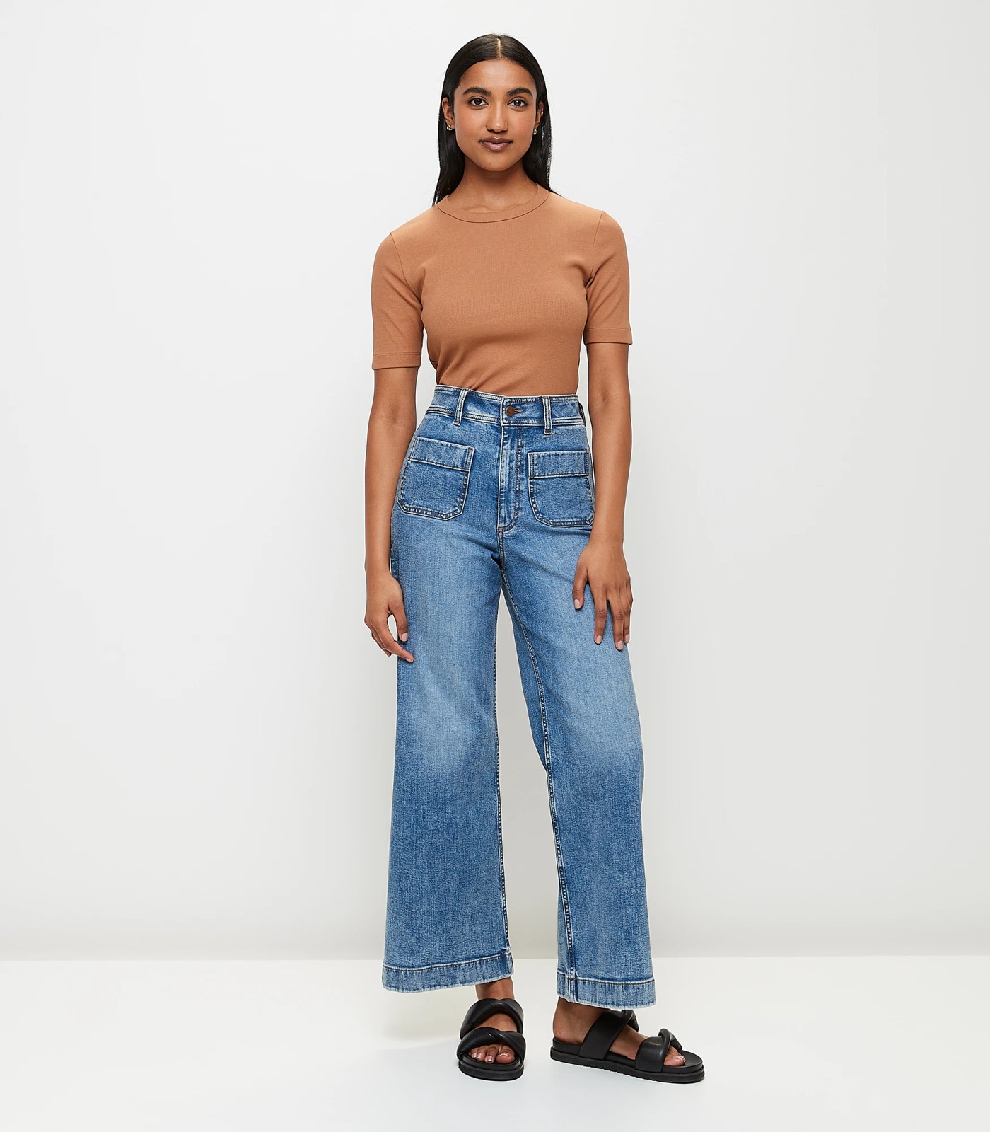 Australian Cotton Rib Layer T-Shirt 2 of 6