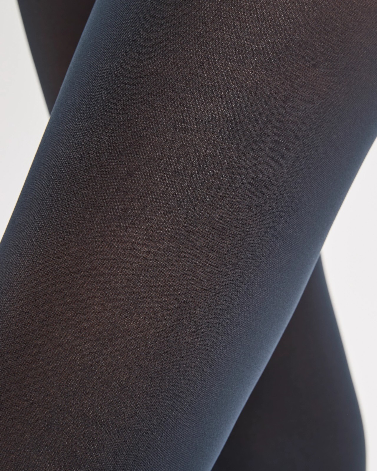 Ambra 2 Pack 40 Denier Soft Opaque Tights - Navy Blue 5 of 5