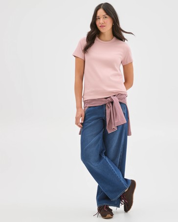 Australian Cotton Interlock Neat T-Shirt