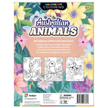 Kaleidoscope Colouring: Australian Animals - Book