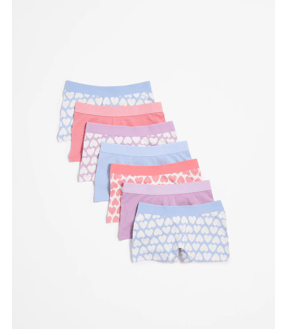 Girls Maxx Shortie 7 Pack