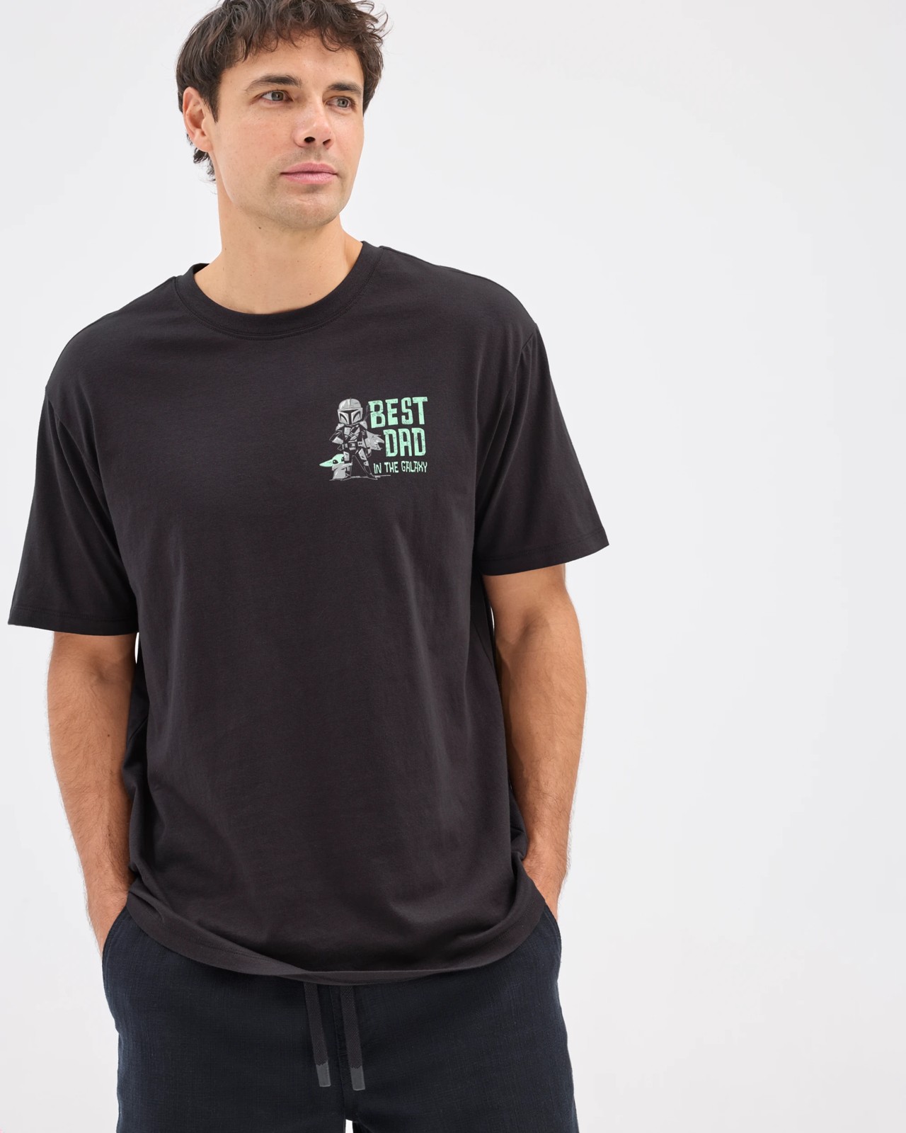 Star Wars Australian Cotton Best Dad In The Galaxy T-Shirt 4 of 5