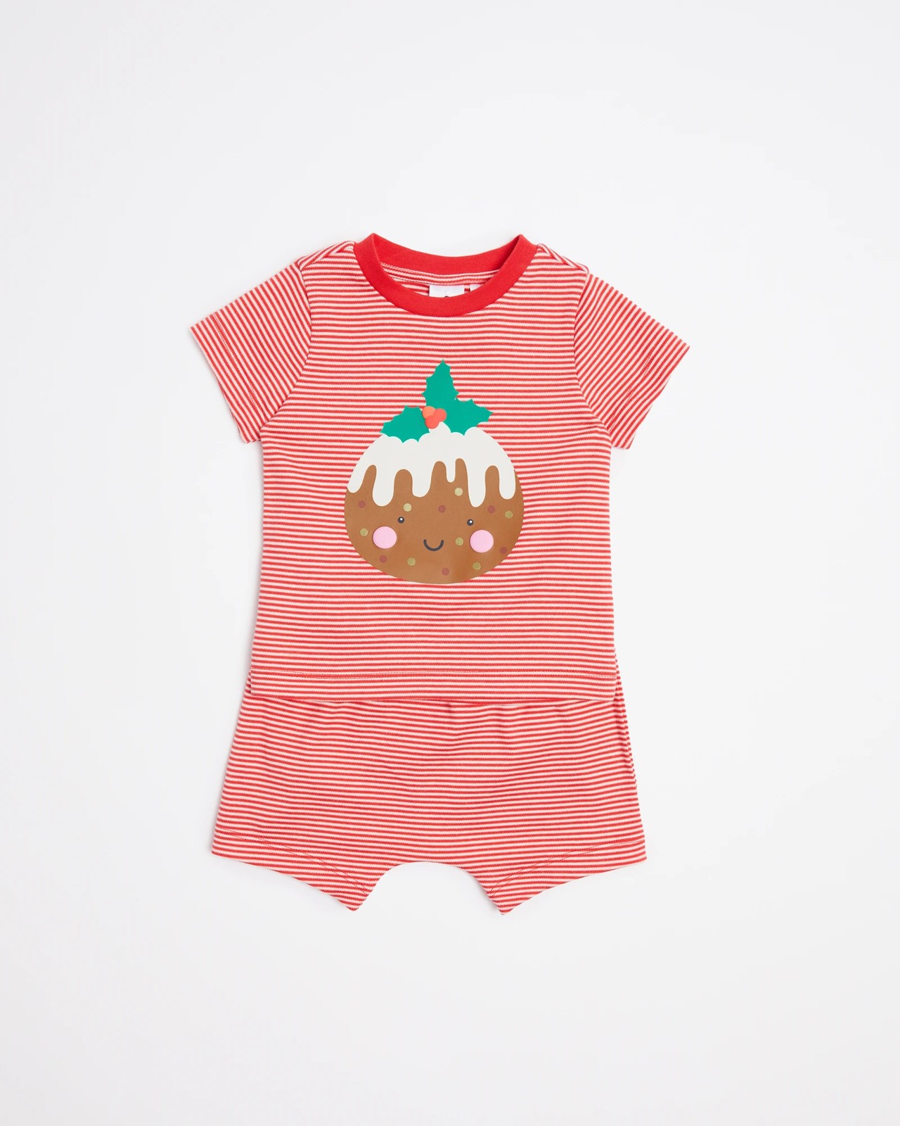 Christmas pudding onesie discount baby