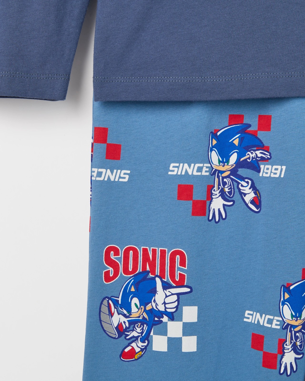Sonic The Hedgehog Australian Cotton Jersey Older Boys Pyjama Set 3 of 3