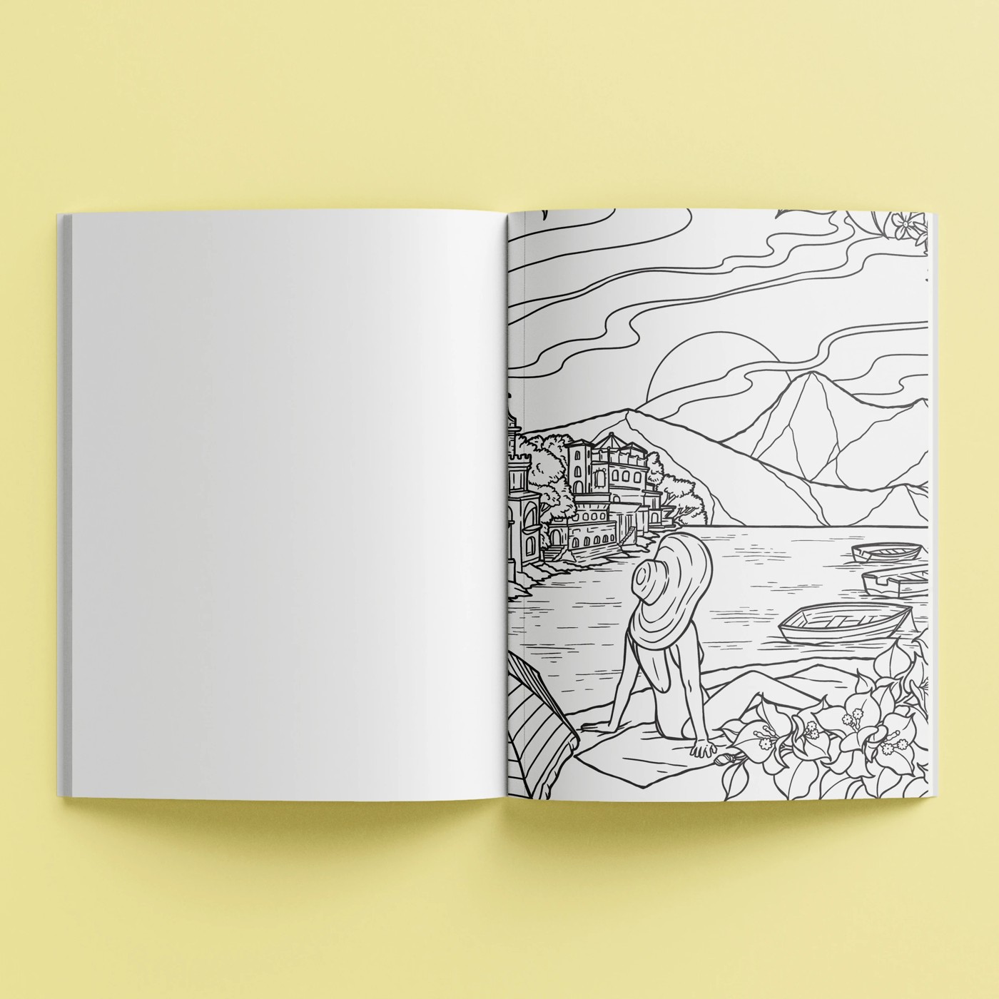 Kaleidoscope Colouring: Villa Days Poster Art - Book 5 of 5