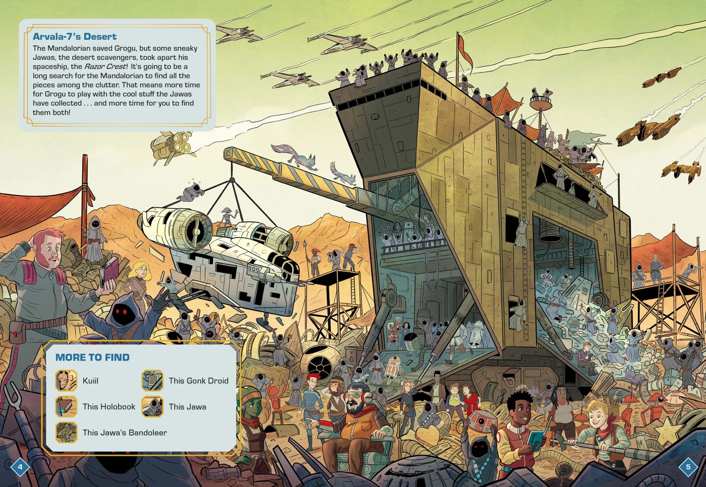 Star Wars The Mandalorian: Where's Grogu? - Book 3 of 3