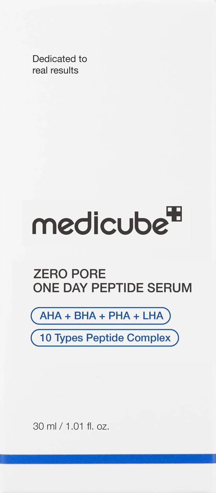 Medicube Zero Pore One Day Peptide Serum 30ml - AHA, BHA, PHA and LHA 3 of 4