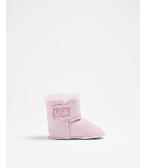 Baby Sheepskin and Leather Slipper Boot