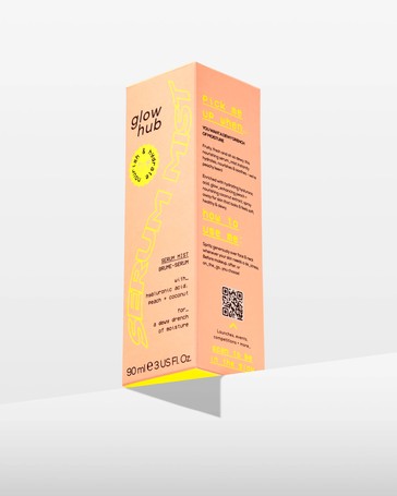 Glow Hub Nourish and Hydrate Serum Mist 90ml - Peach, Coconut and Hyaluronic Acid