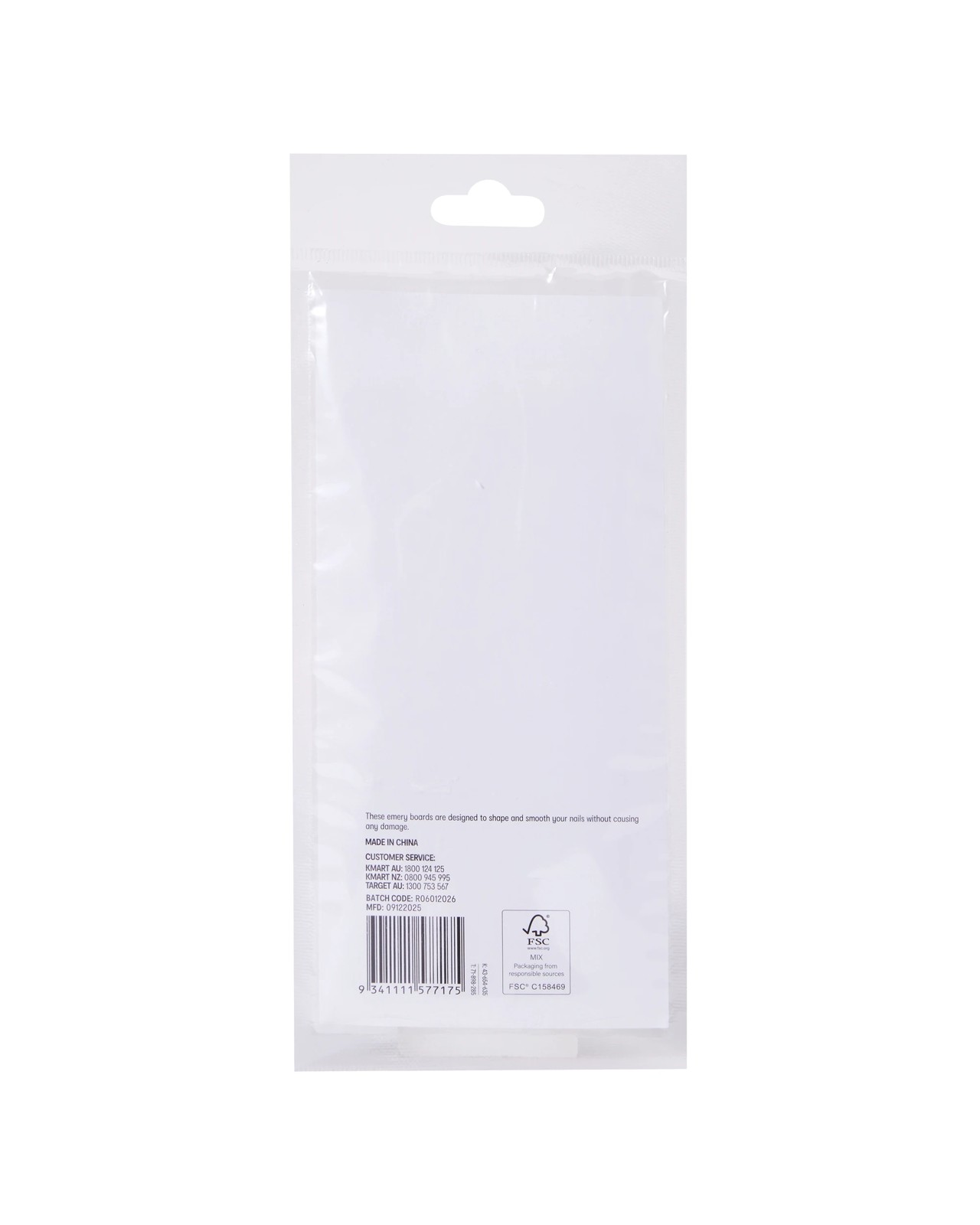 OXX Cosmetics 4 Pack Nail File Set 3 of 3