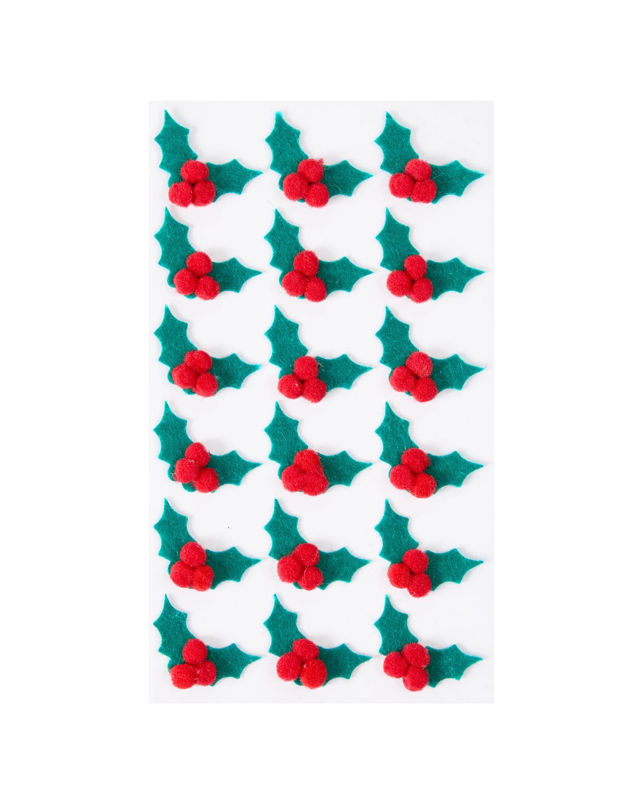 Anko Christmas Craft Felt Stickers 3 of 4