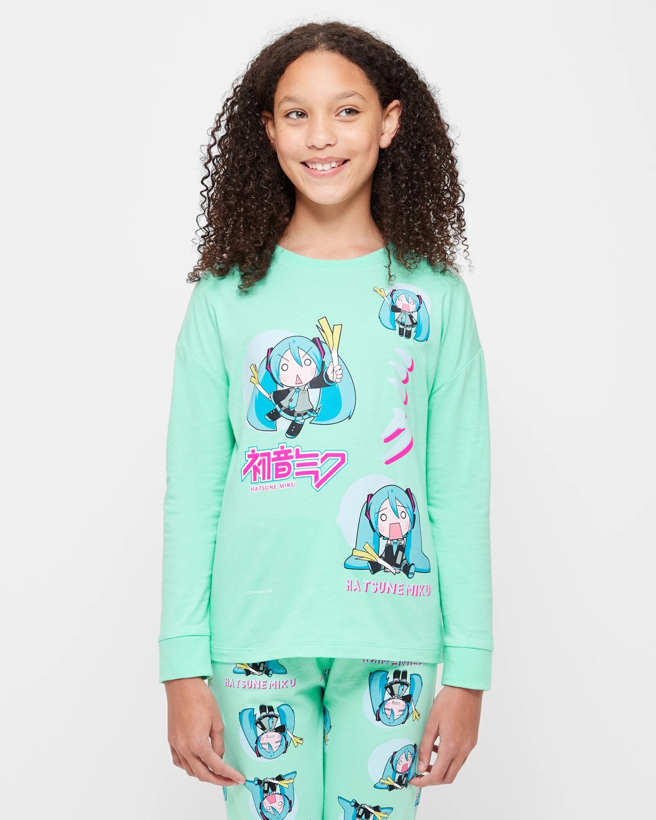 Hatsune Miku Cotton Pyjama Set | Target Australia