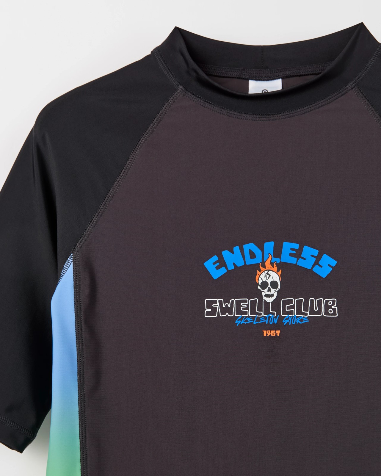 Short Sleeve Splice Swim Rashie 2 of 2
