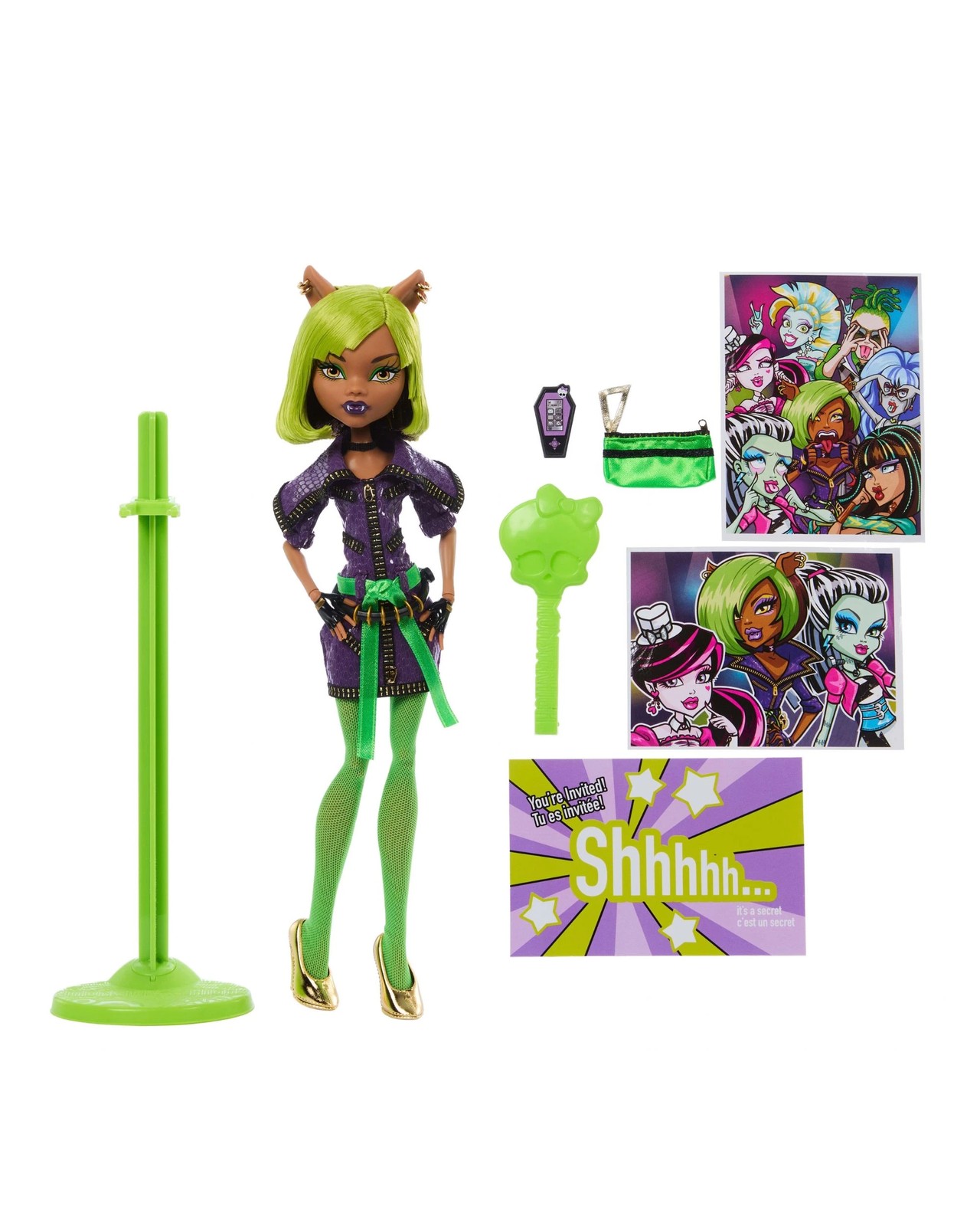 Monster High Dawn of the Dance Doll - Clawdeen 4 of 6