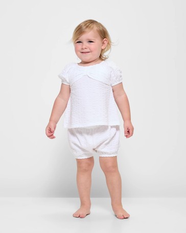 Baby Organic Cotton Top & Shorts Set 2 Piece