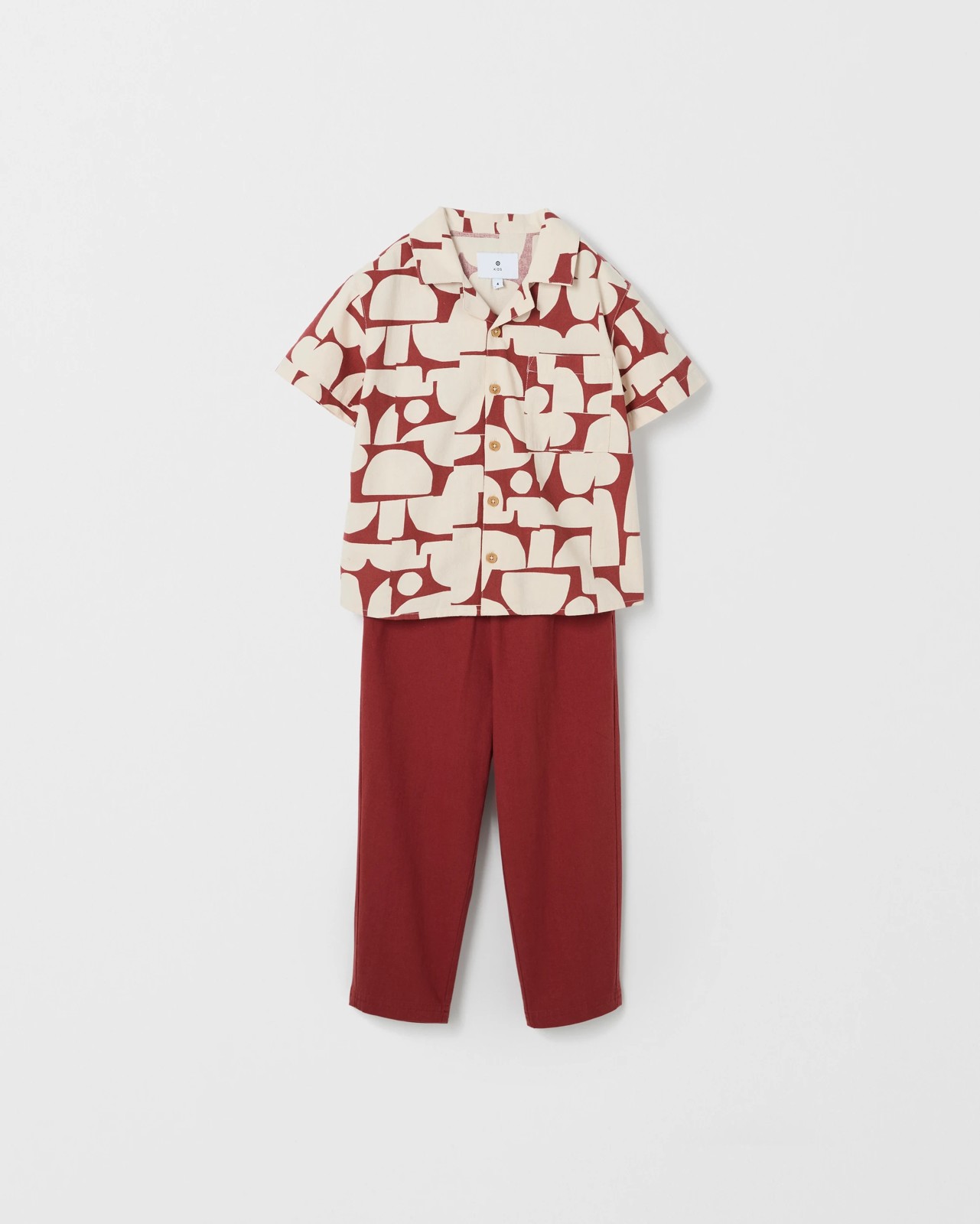 Shirt and Pants 2 Piece Set - Red Pear 5 of 5