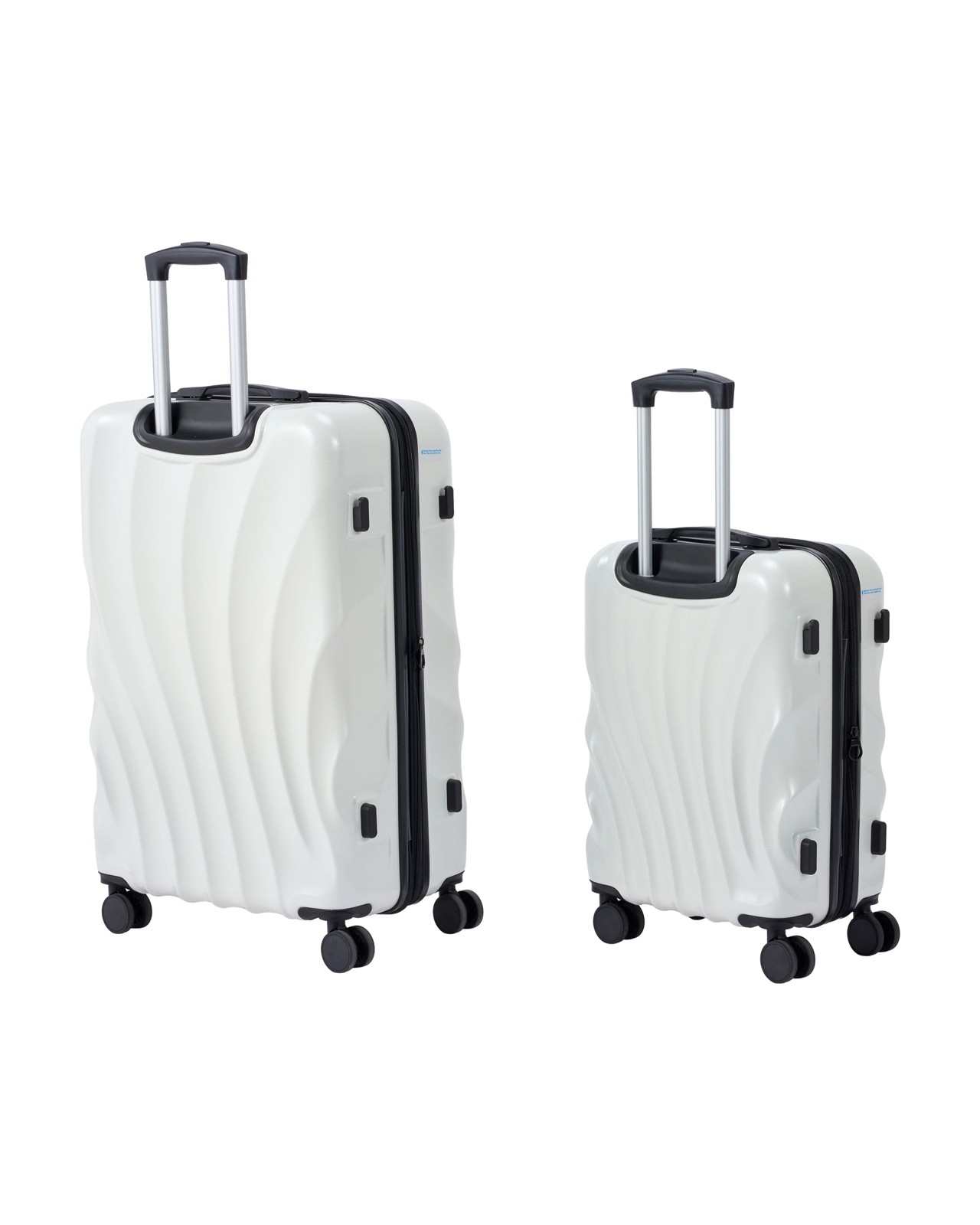 Anko 2 Piece Clamshell Hard Case Set - White 2 of 6