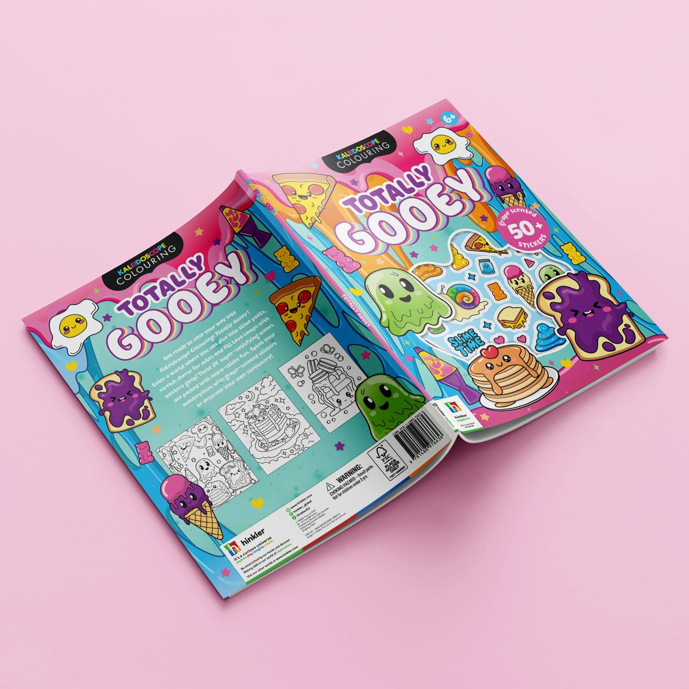 Kaleidoscope Colouring: Totally Gooey - Book 5 of 5