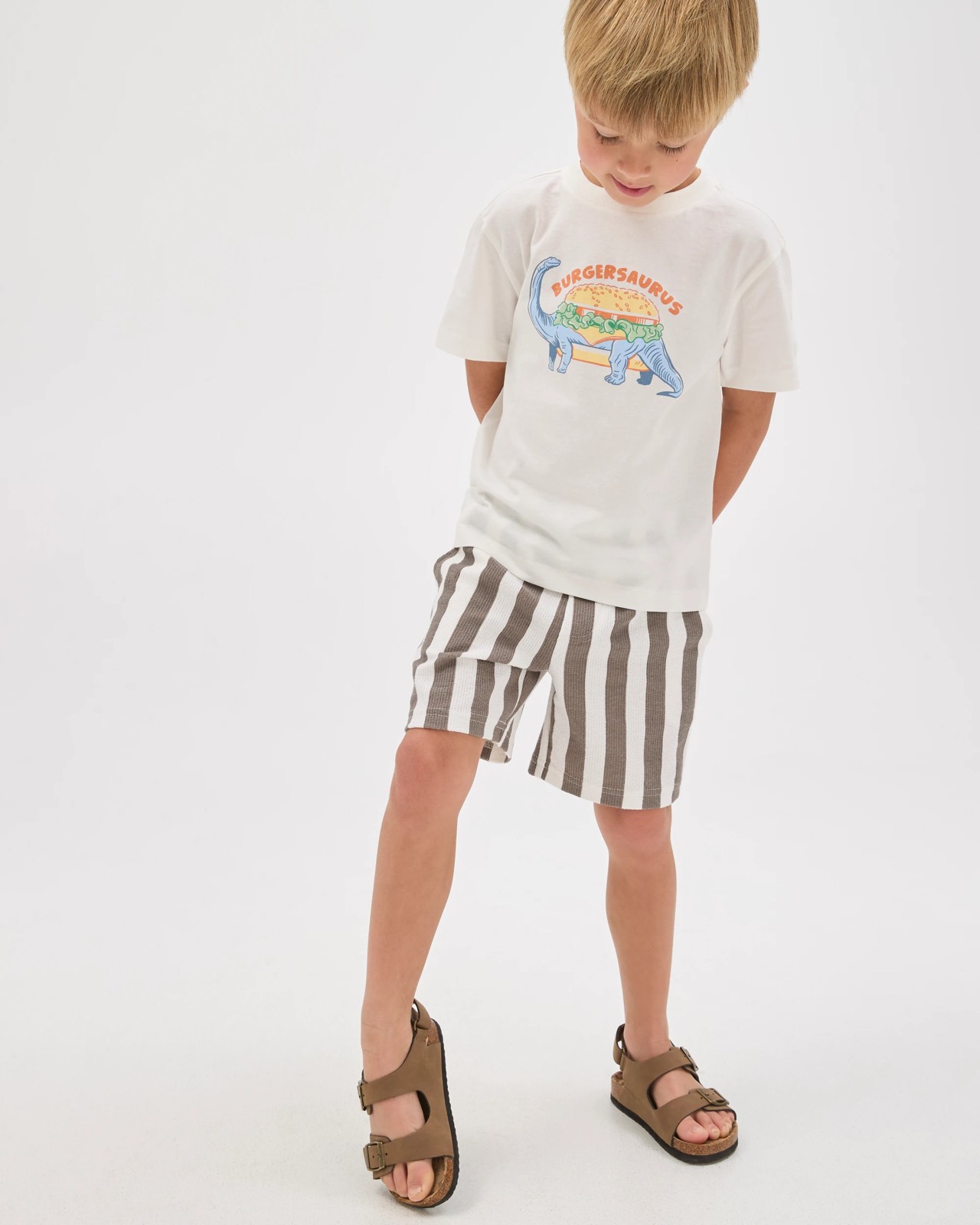 Australian Cotton 3 Pack T-Shirts - Dino Green 3 of 5