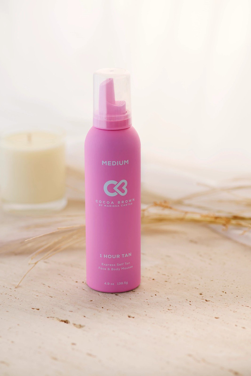 Cocoa Brown  by Marissa Carter Express Self Tan Face & Body Mousse 139.5g - Medium 2 of 2