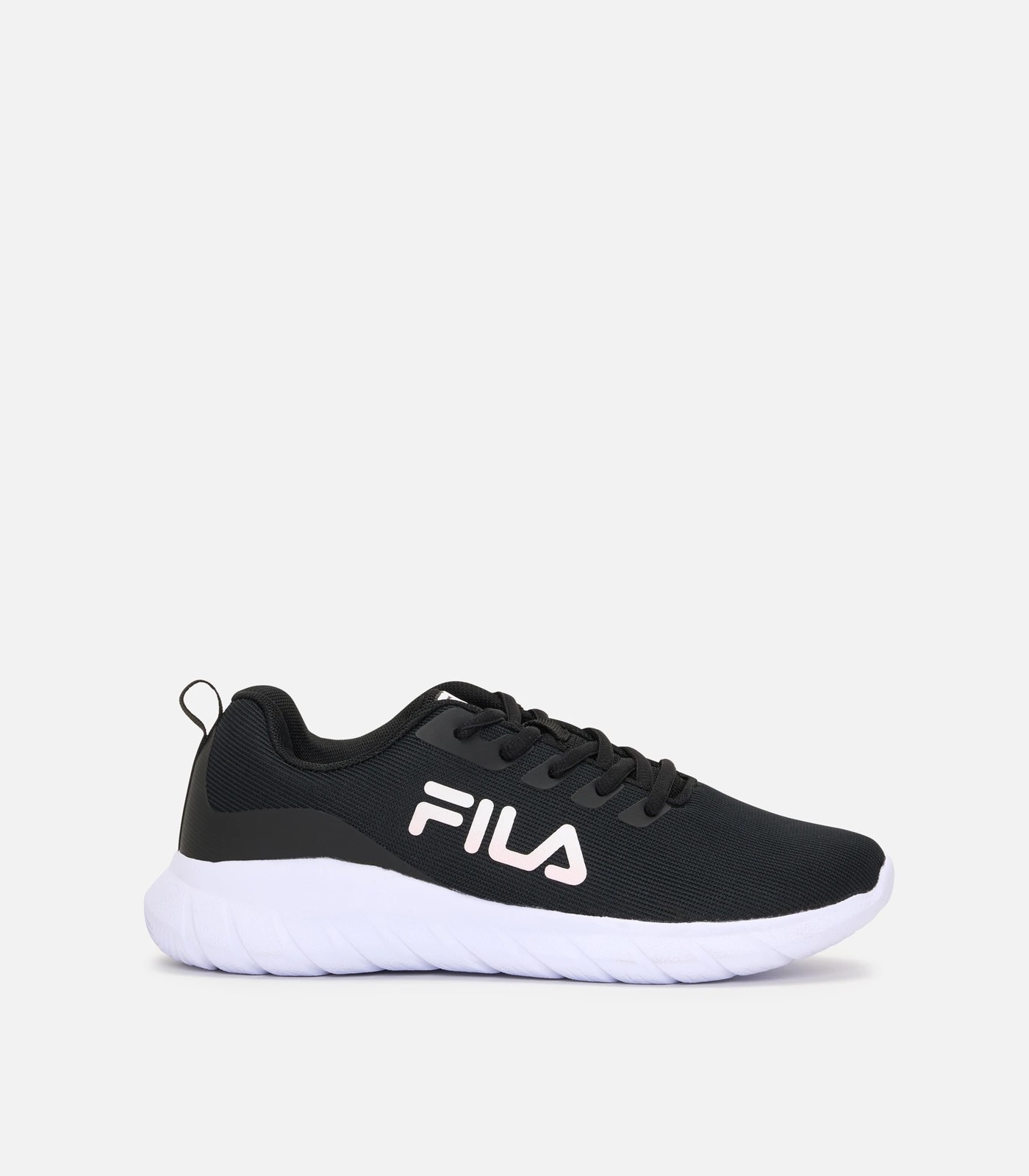 Fila sneakers black and white on sale