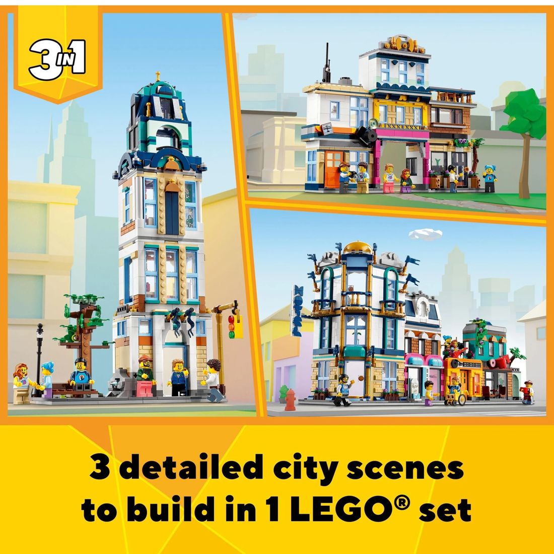 LEGO® Creator Main Street 31141 | Target Australia