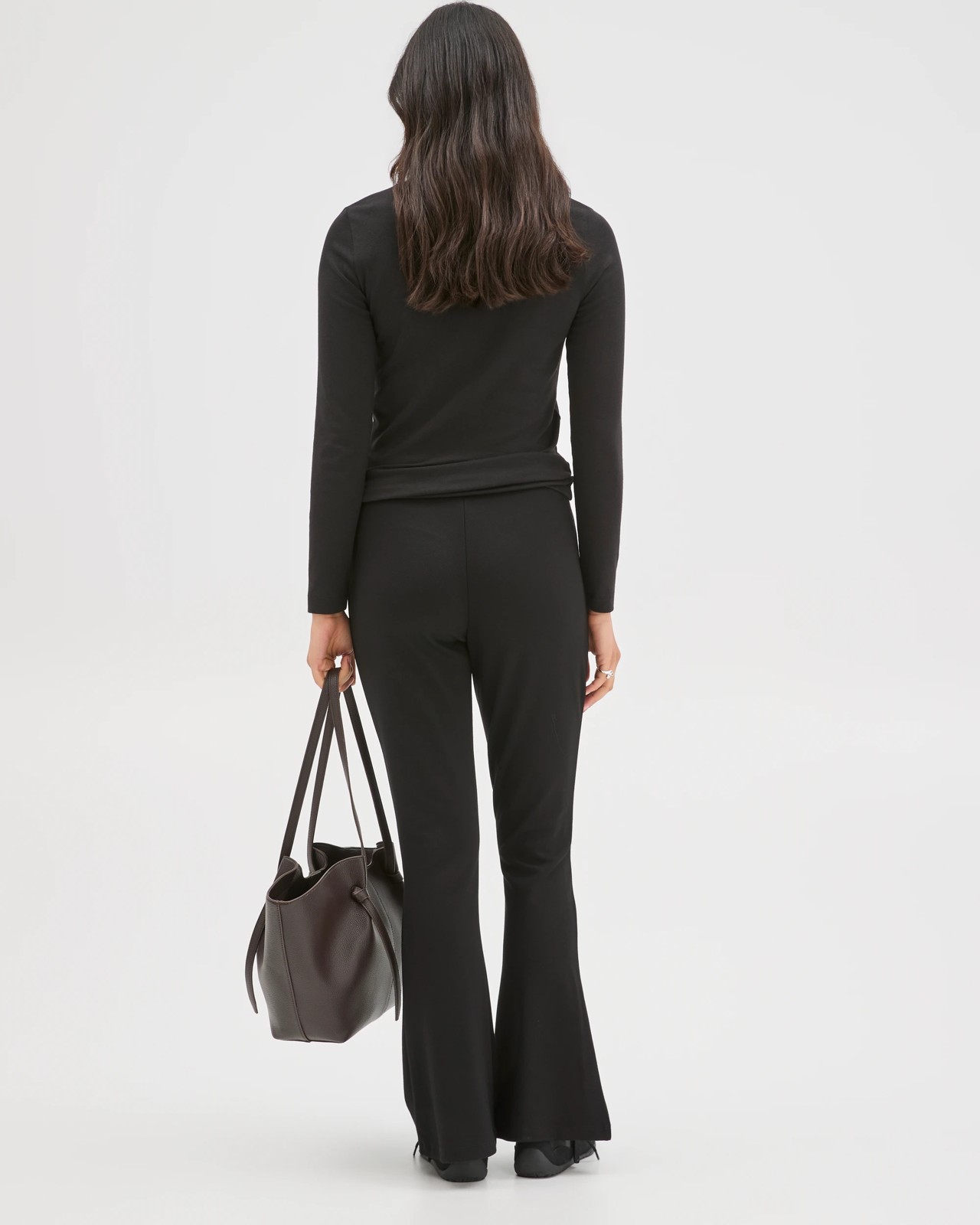 Jersey Twill Kick Flare Leggings 6 of 6