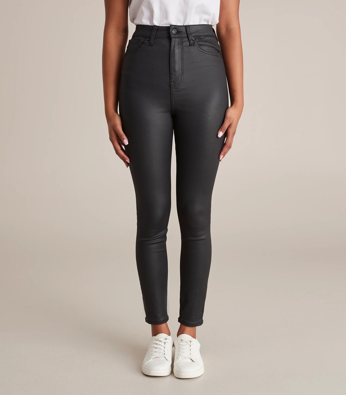 Target coated hot sale jeans