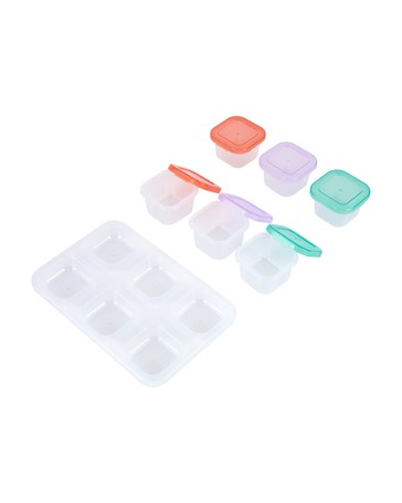 Anko 6 Pack Freezer Food Pots