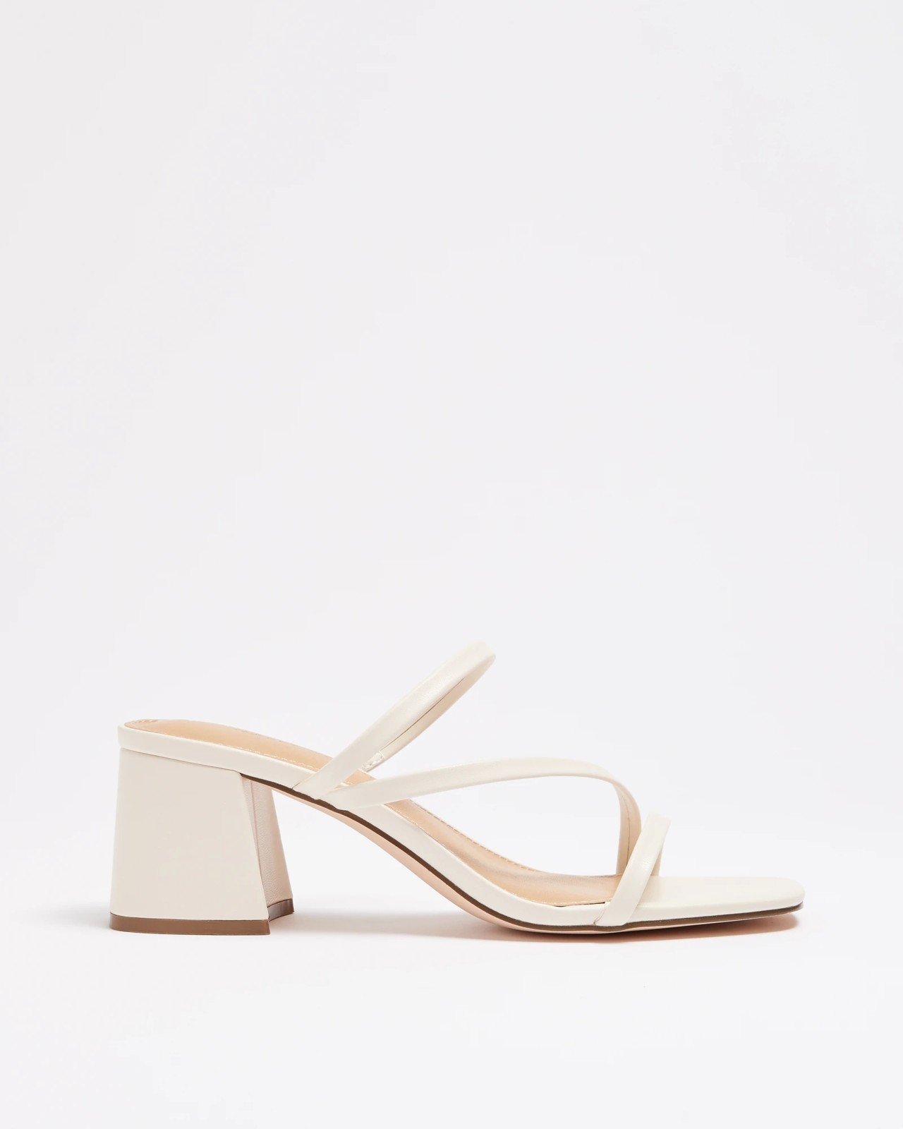 Womens Mani Strappy No Back Block Heel | Target Australia