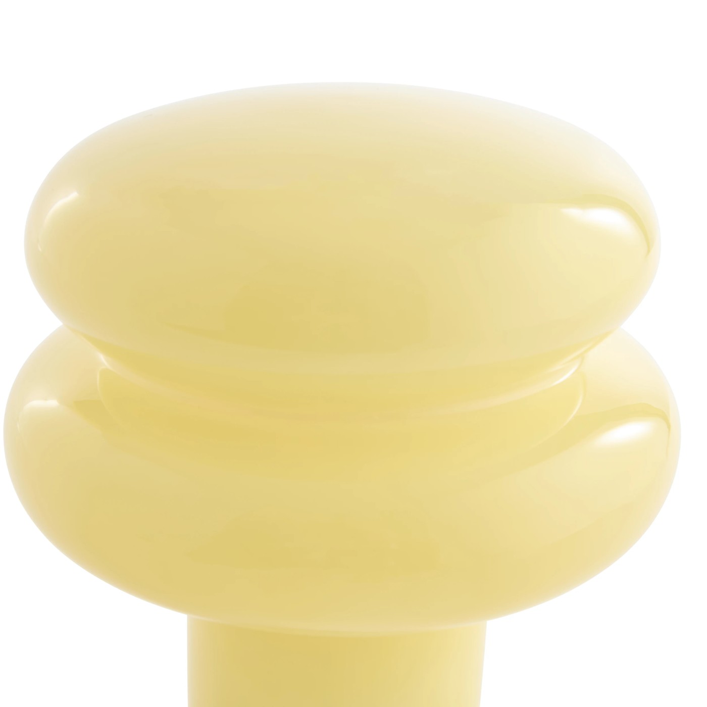 Anko Oslo Glass Portable Rechargeable Lamp - Butter 3 of 4