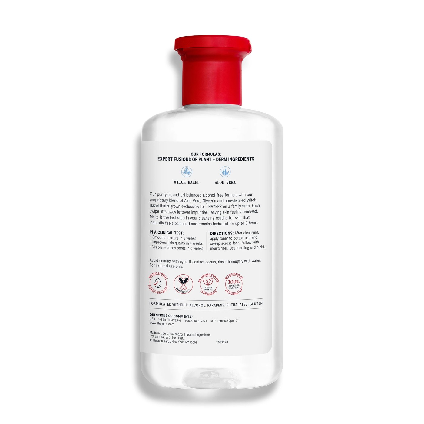 Thayers Unscented Alcohol Free Facial Toner 355ml - Witch Hazel and Aloe Vera 2 of 5