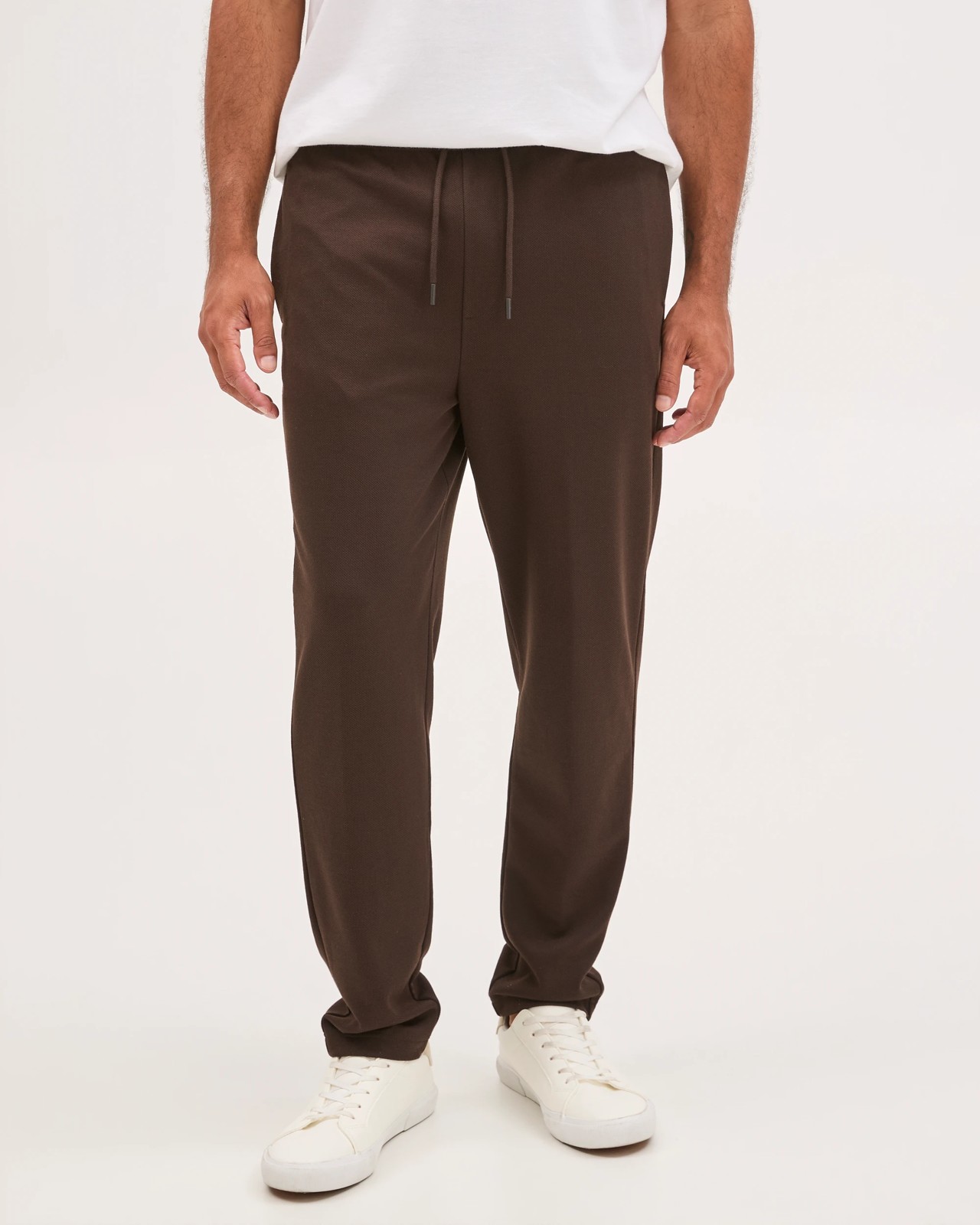 Textured Knit Pants - Chocolate 4 of 6