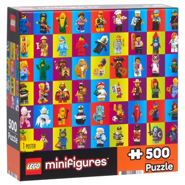 Lego Minifig Puzzle 500 Piece