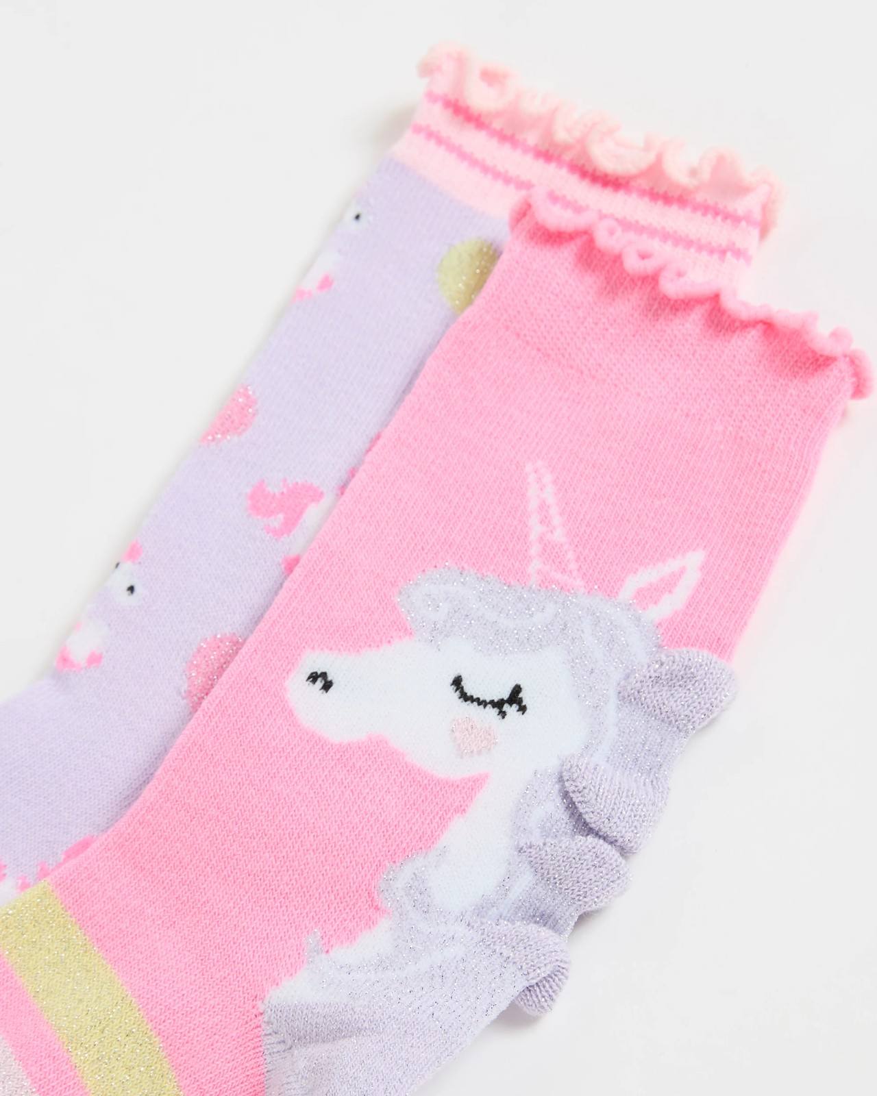 Maxx 2 Pack Kids Casual Crew Socks 2 of 3