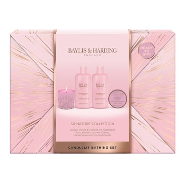 Baylis & Harding Signature Collection Candlelit Bathing Set