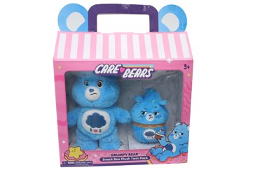 Care Bears Grumpy Bear Snack Box Plush Twin Pack