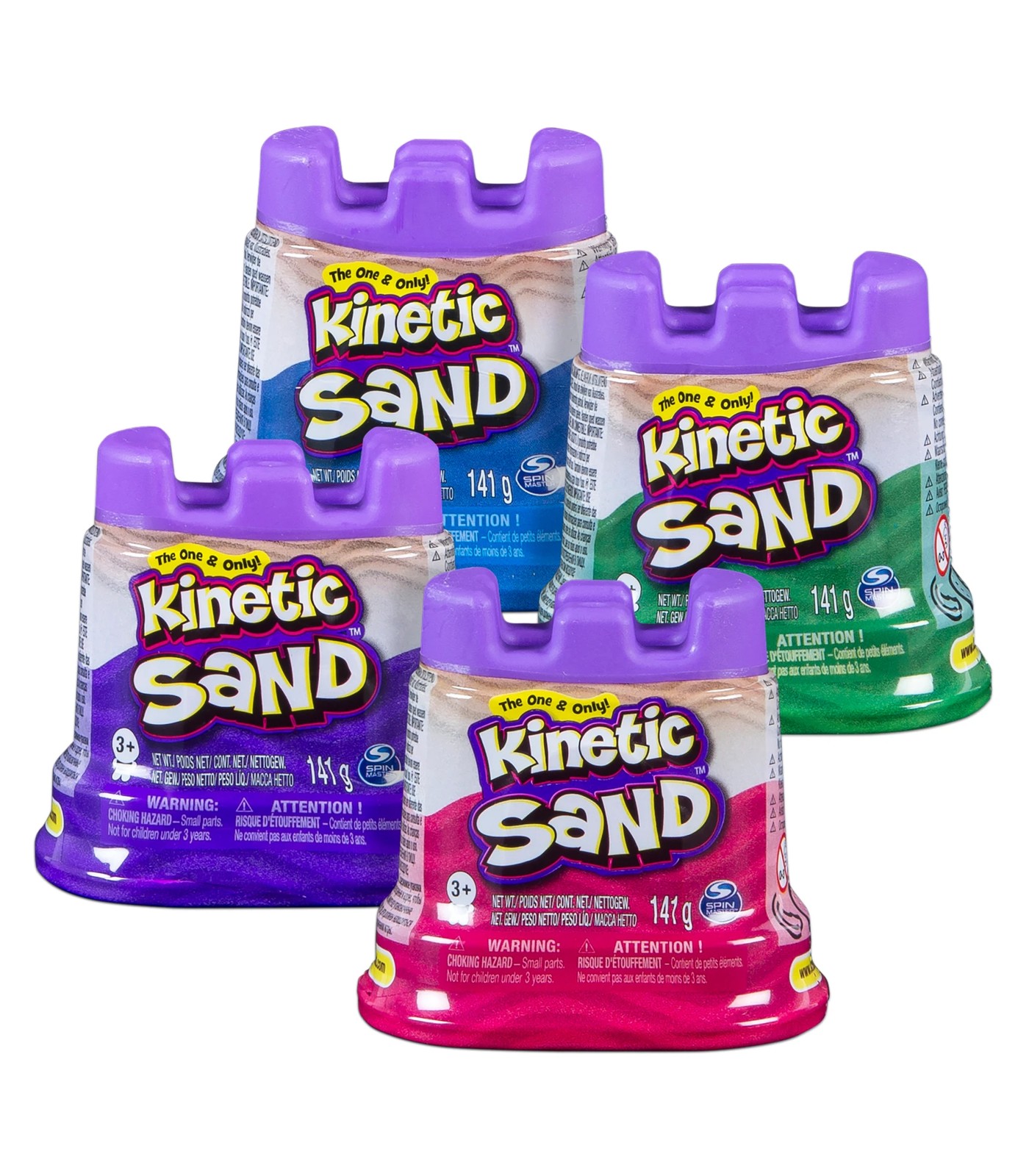 Kinetic Sand Single Castle Container Assorted Target Australia