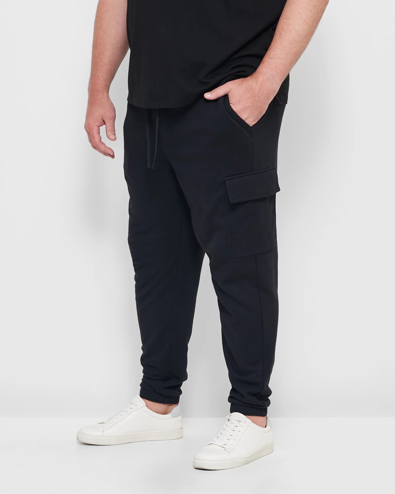 Plus Relaxed Soft Touch Cuffed Cargo Pants