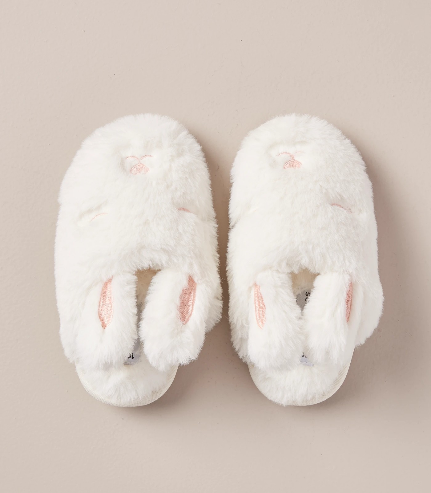 Junior Novelty Scuff Slippers Bunny