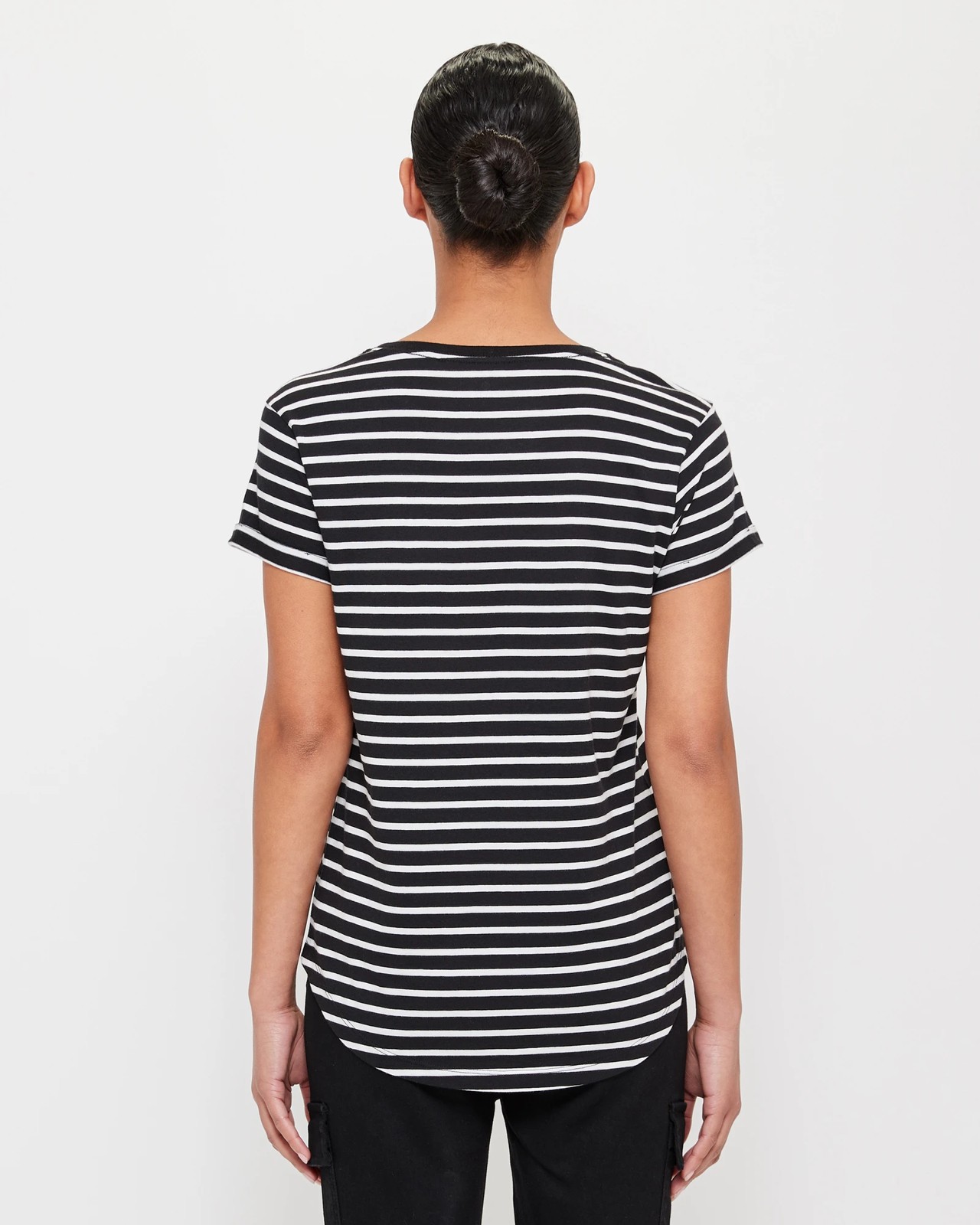 Cotton/Modal Relaxed Crew T-Shirt 4 of 6