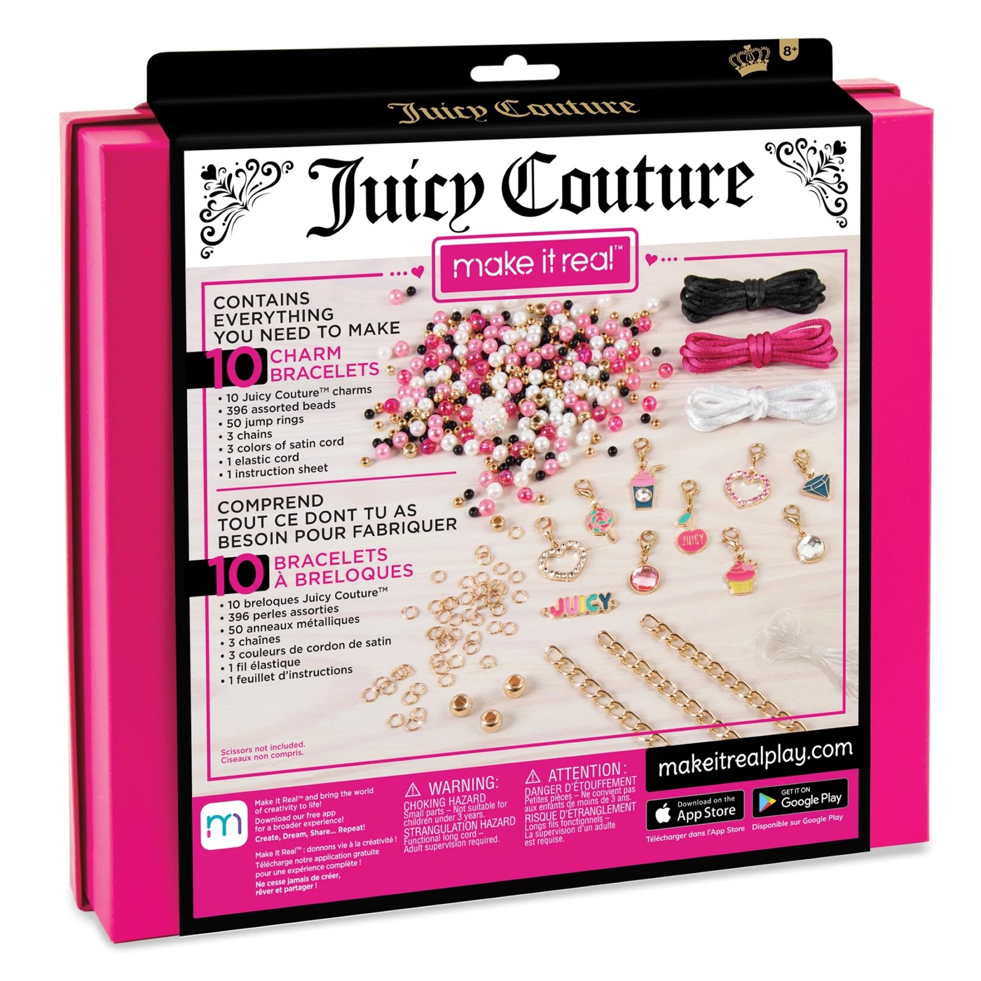 Juicy Couture Pink and Precious Bracelets | Target Australia