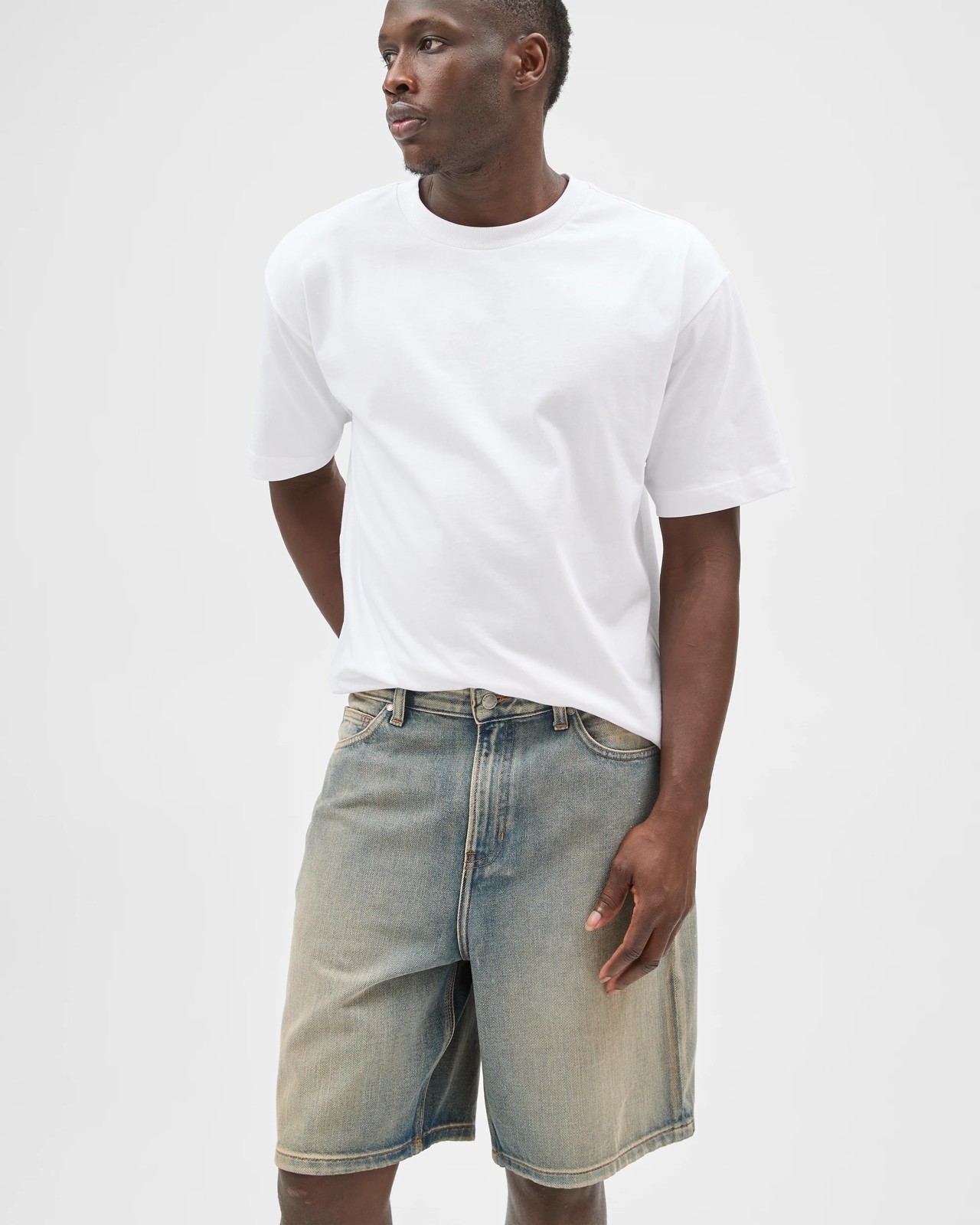 Commons Loose Fit Denim Shorts 2 of 6