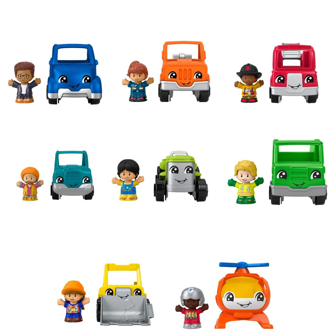 FisherPrice Little People Toy Vehicle & Figure Set Assorted