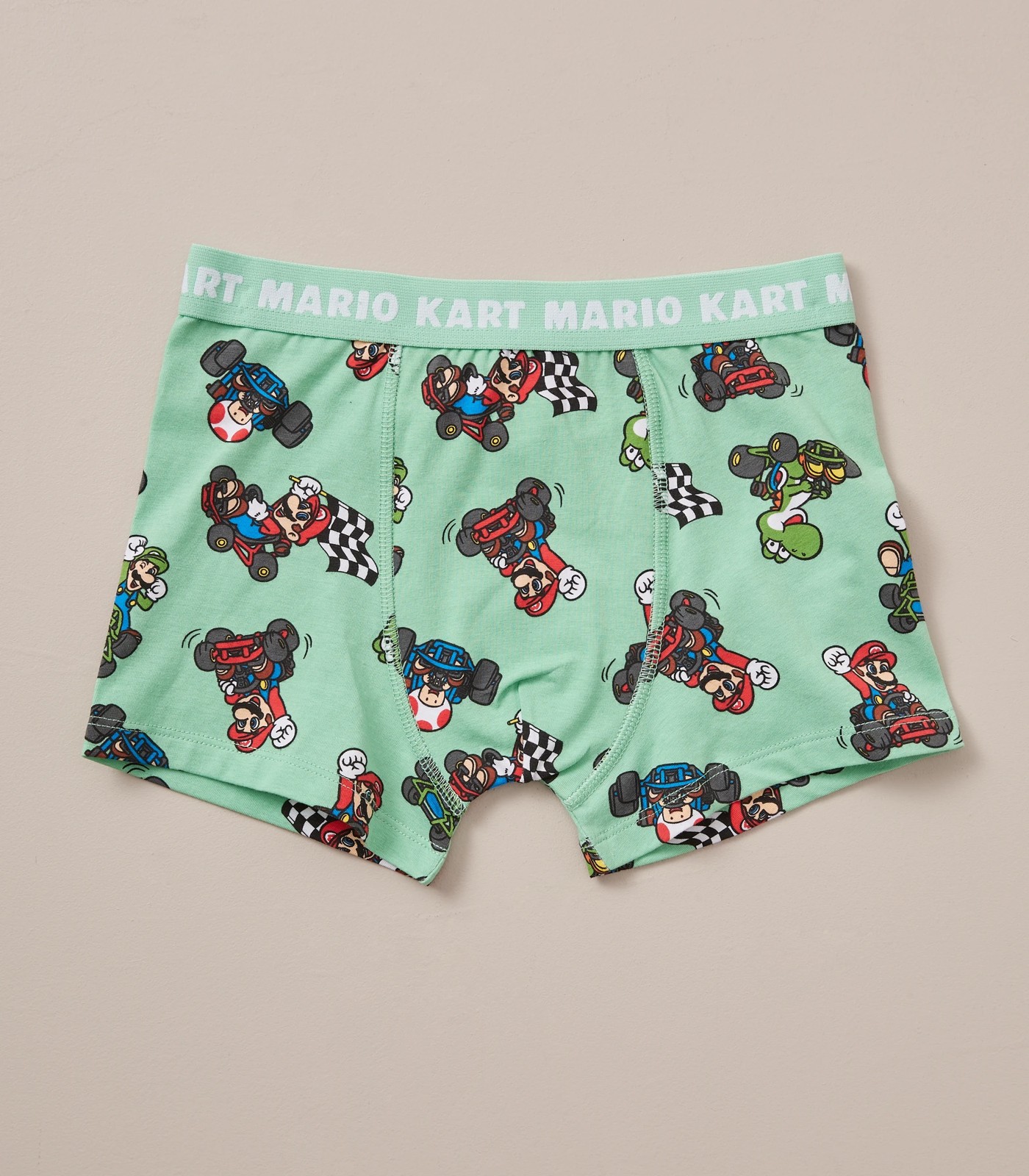 3-pack Boxer Shorts - Green/Super Mario - Kids