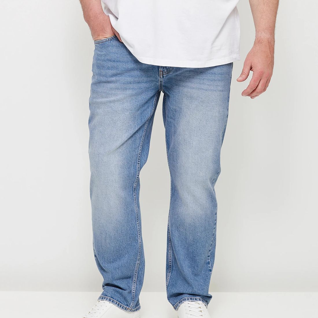 Man Plus Straight Stretch Jeans Target Australia