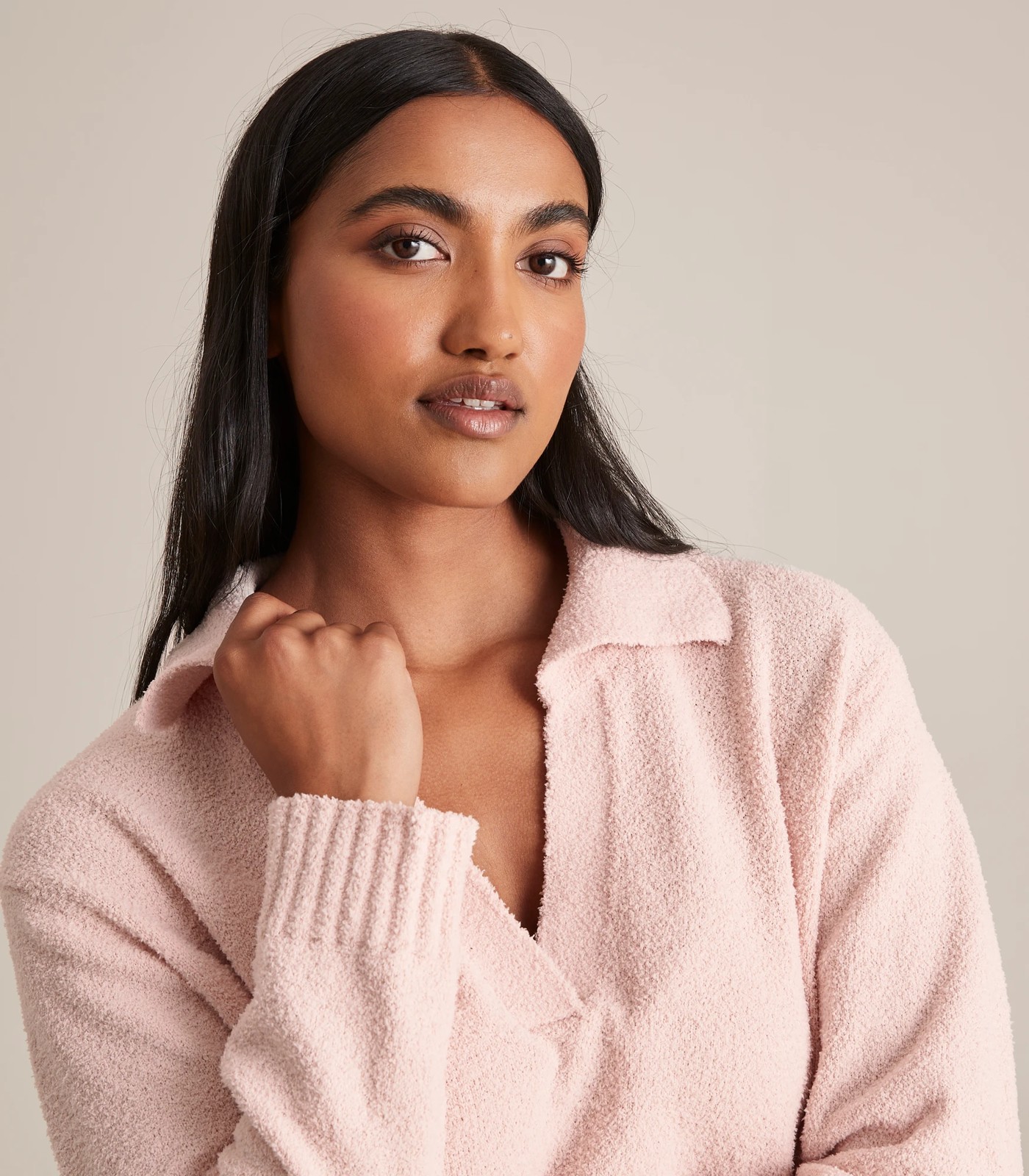 Boucle Collared Sleep Jumper 3 of 5