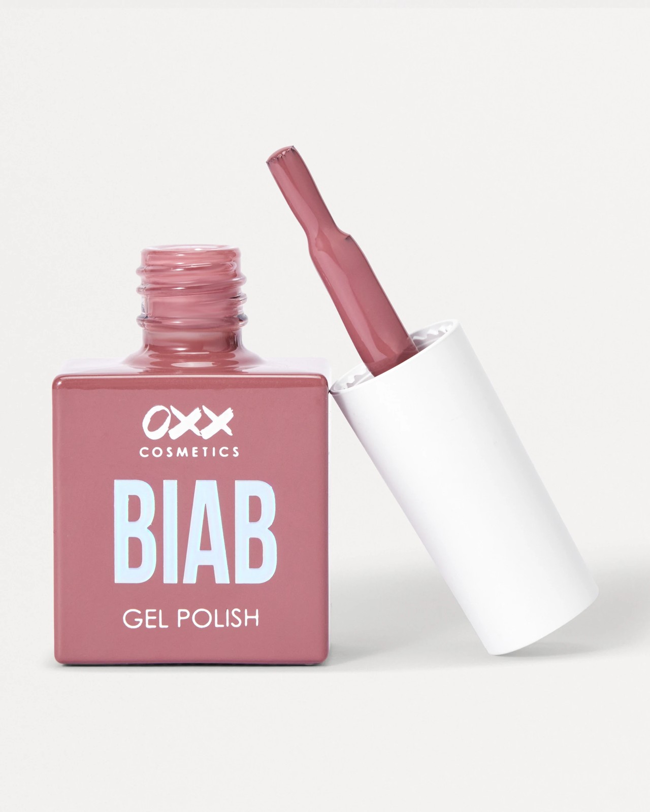 OXX Cosmetics  BIAB Nail Polish Duo Set- Top Coat and Brown Polish 2 of 5