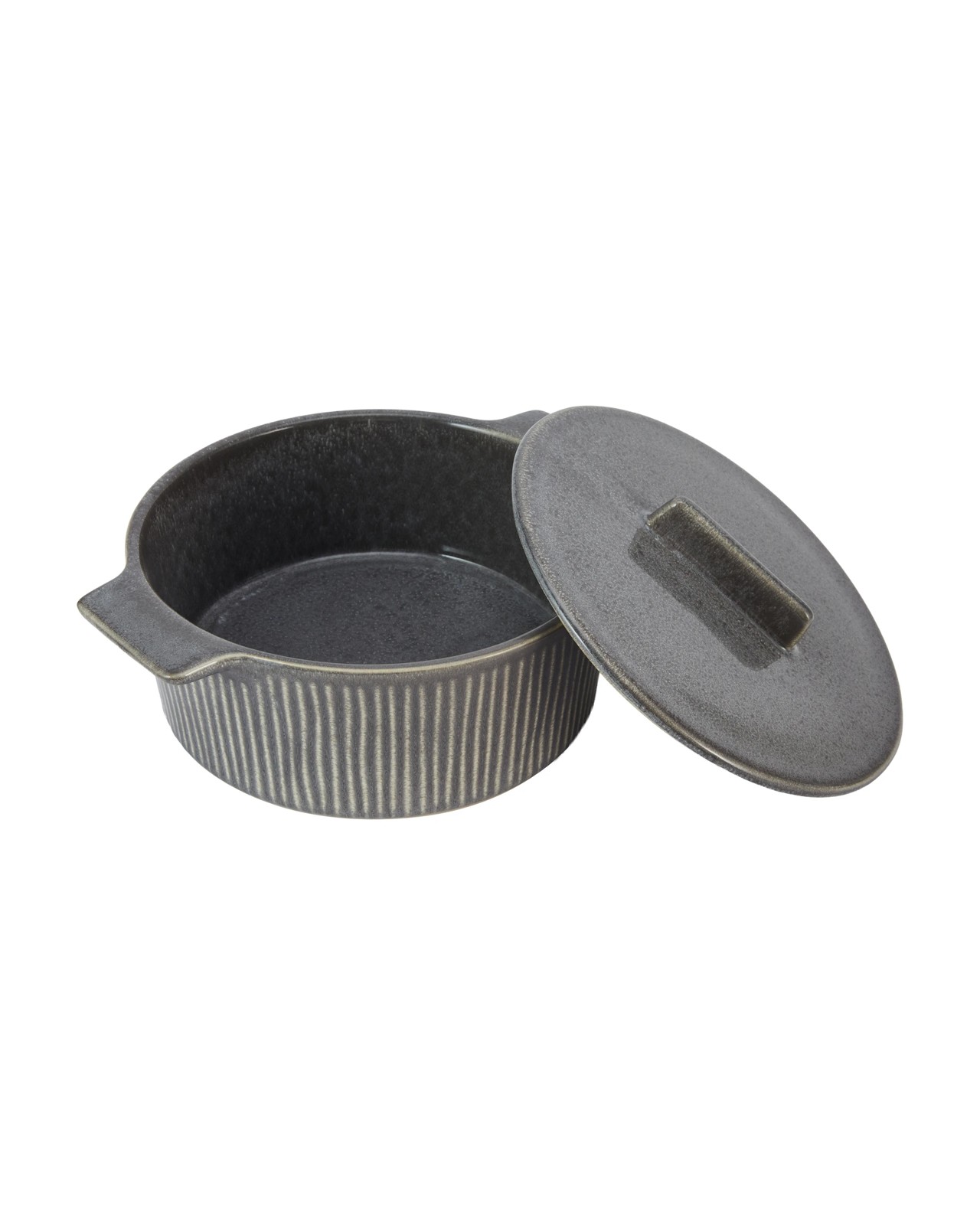 Anko Ceramic Casserole - Grey 2 of 6
